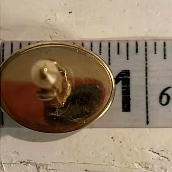 Antique unsigned/ 1/20 14k GF-gold filled-engravable oval cuff links - Picture 15 of 15